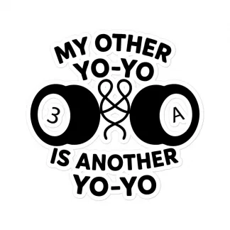 My Other Yo-yo Sticker