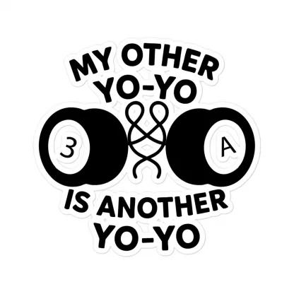 My Other Yo-yo Sticker