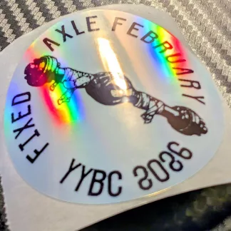 Butterfly Cap Sticker - FAF '26